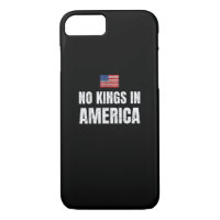 No Kings In America United States Independence Fre