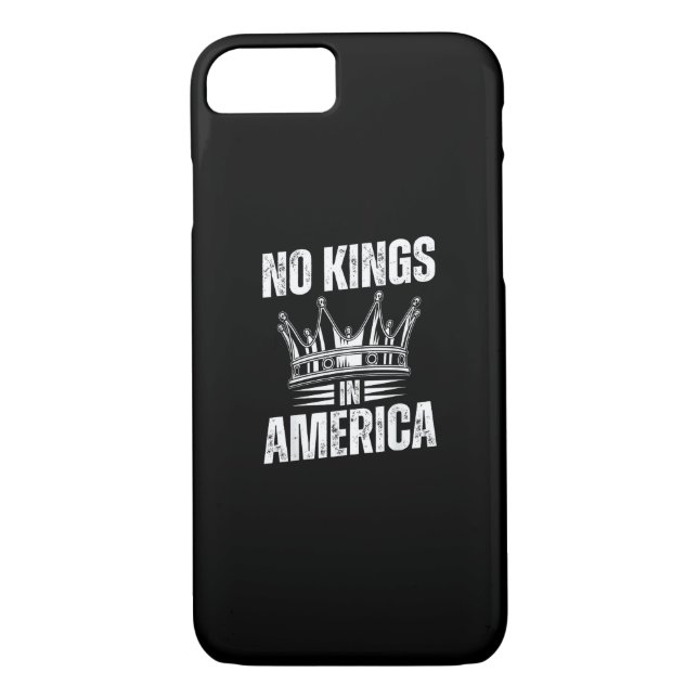 No Kings In America United States Independence Vin Case-Mate iPhone Case (Back)