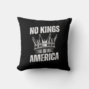 No Kings In America United States Independence Vin Cushion