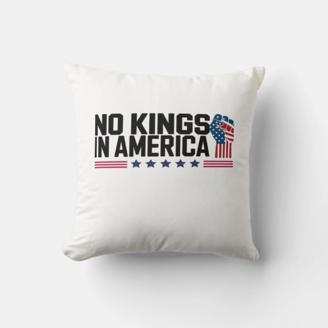 No Kings In America USA Creative Casual Cushion (Front)