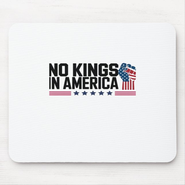 No Kings In America USA Creative Casual Mouse Mat (Front)