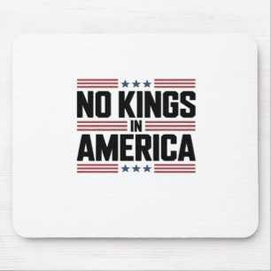 No Kings In America USA Creative Style Mouse Mat