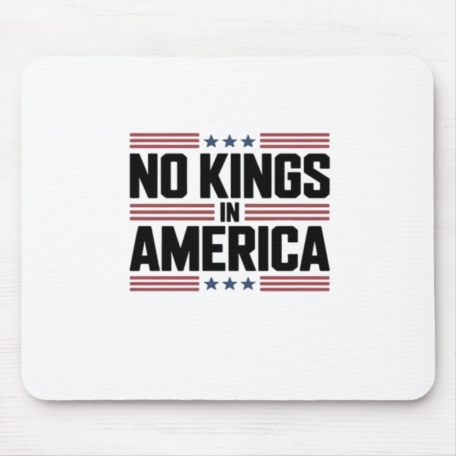 No Kings In America USA Creative Style Mouse Mat (Front)