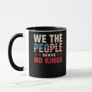No Kings In America We The People Classic Mug