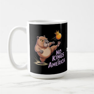 No Kings In America We The People Funny Political Coffee Mug