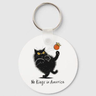 No Kings In America We The People Political 1  Key Ring