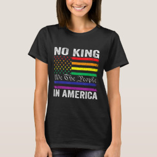 No Kings In America We The People Political Shirt