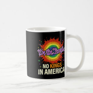 No Kings In America We The People Political Vintag Coffee Mug