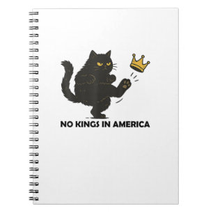 No Kings In America We The People Political Vintag Notebook