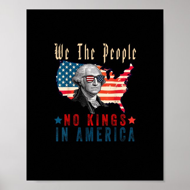 No Kings In America We The People Poster (Front)