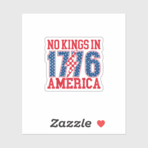 No Kings In America We The People Vintage