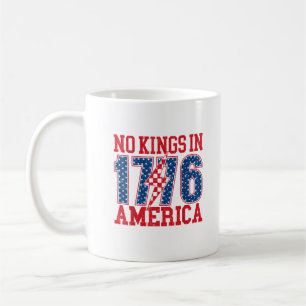 No Kings In America We The People Vintage Coffee Mug