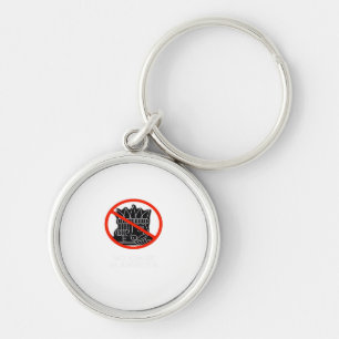 No Kings In The USA America Say No King Classic Re Key Ring