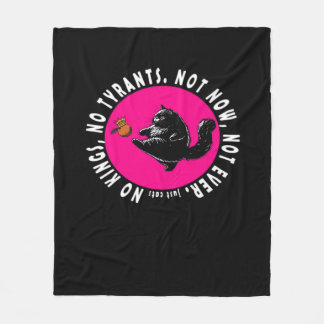 No Kings, Just Cats Essential Fleece Blanket