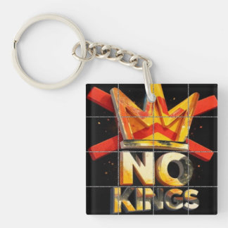 NO KINGS  KEY RING