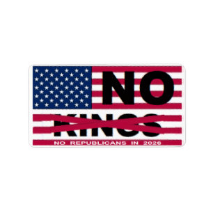 NO KINGS LABEL
