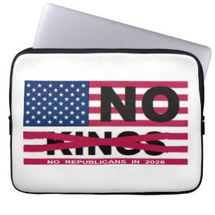 NO KINGS LAPTOP SLEEVE