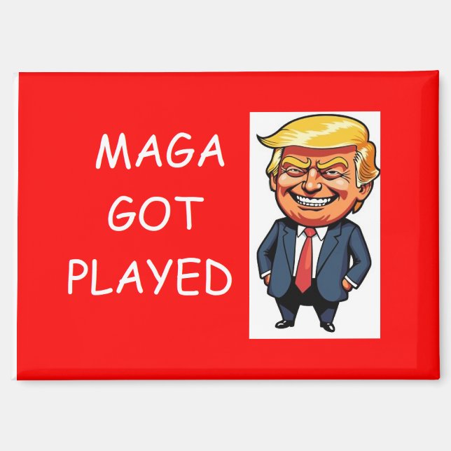 NO kings Magnet (Front)