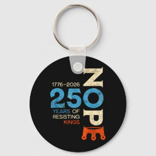 No Kings March 28 2026 Protest Sign Key Ring