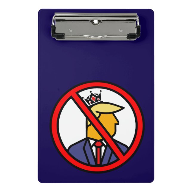 NO KINGS MINI CLIPBOARD (Front)