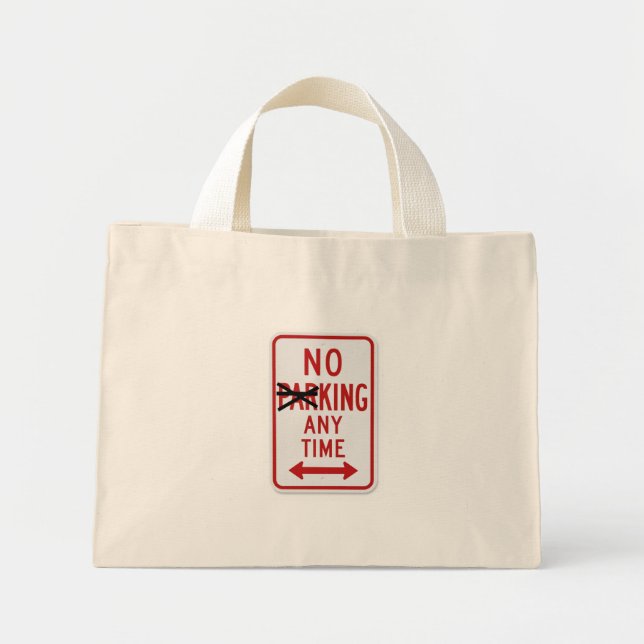 NO KINGS MINI TOTE BAG (Front)