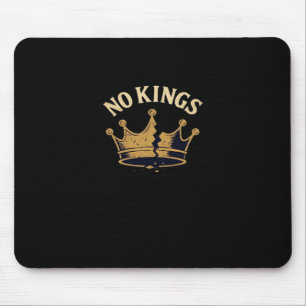 No Kings Minimal Clean Mouse Mat