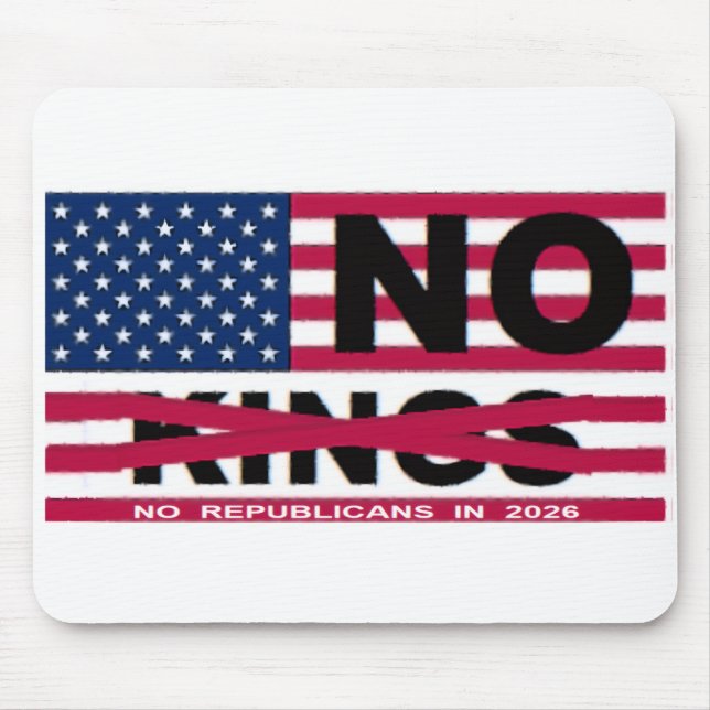 NO KINGS MOUSE MAT (Front)