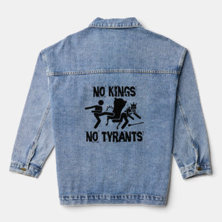 No Kings No Tyrants Denim Jacket