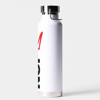 No Kings NOPE Keychain Water Bottle