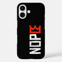 No Kings Nope Protest Sign Horizontal Bold Text