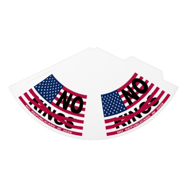 NO KINGS PARTY HAT (Front)