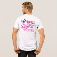 No Kings -- Pink Version Men's 2-Sided T-Shirt