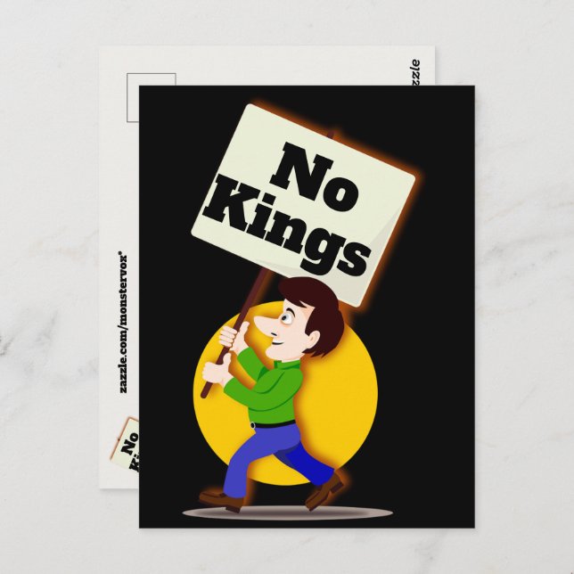 No Kings Postcard (Front/Back)