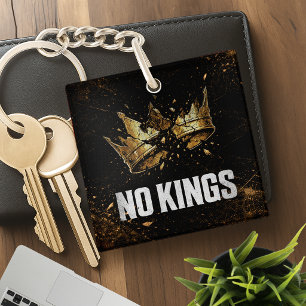 No Kings Protest Key Ring