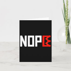 No Kings Protest Sign Horizontal  Card