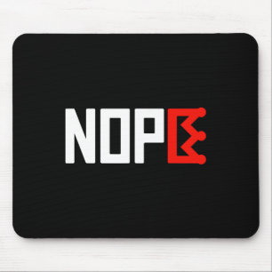 No Kings Protest Sign Horizontal Mouse Mat
