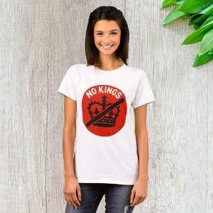 No Kings Protest Symbol T-Shirt