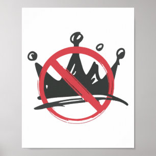 No Kings Shirt No Kings In America Political Shirt Poster