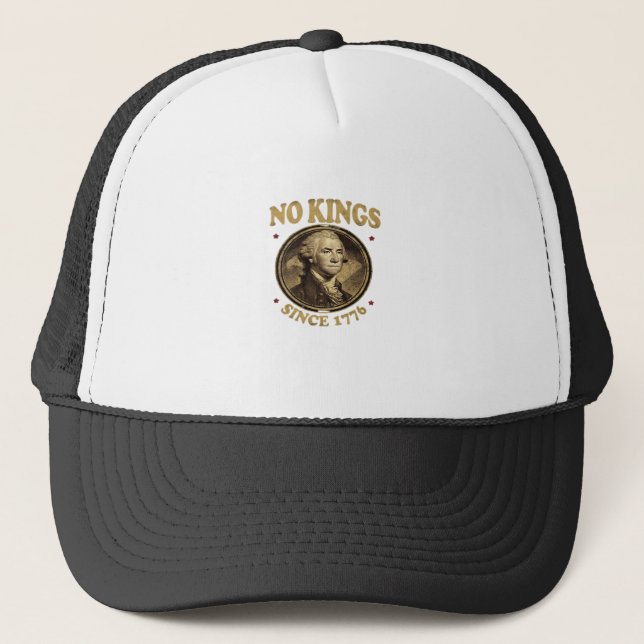 No Kings Since 1776 Classic Trucker Hat (Front)