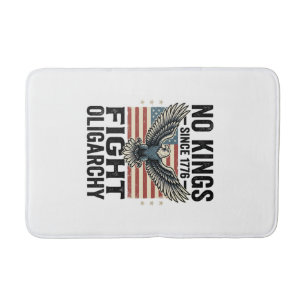 No Kings Since 1776 Patriotic Eagle Vintage Shirt  Bath Mat