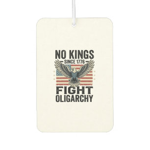 No Kings Since 1776 Patriotic Eagle Vintage Shirt  Car Air Freshener