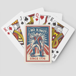 No Kings Since 1776 Playing Cards