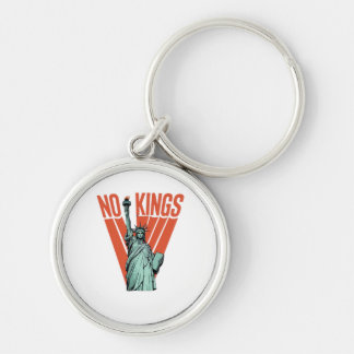 No Kings Statue Of Protest American Classic Key Ring