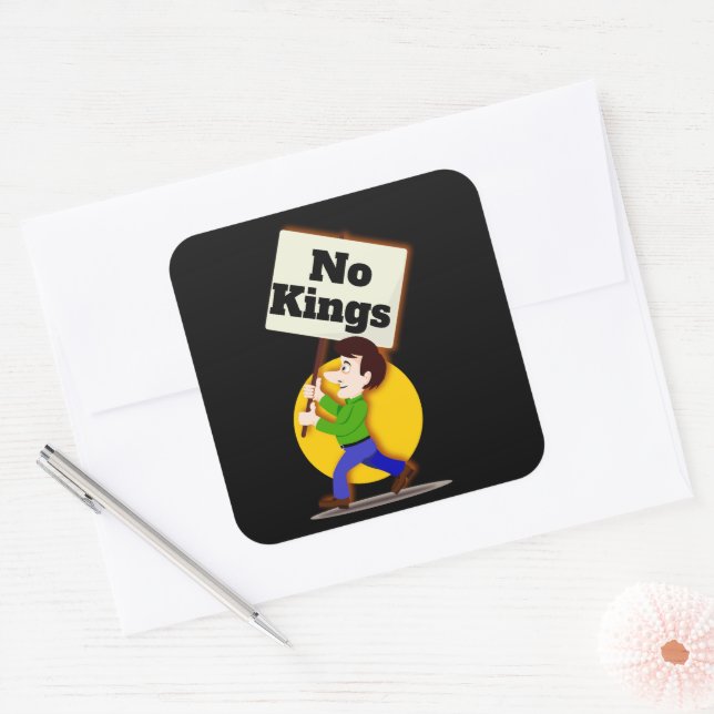 No Kings Sticker (Envelope)