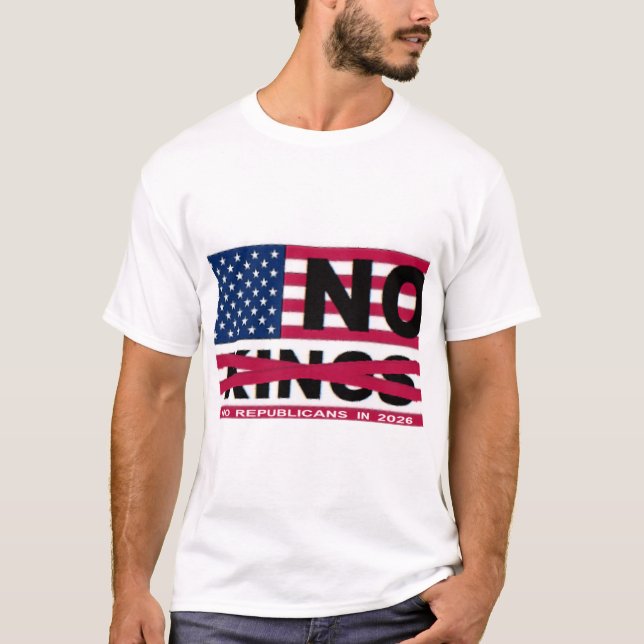 NO KINGS T-Shirt (Front)