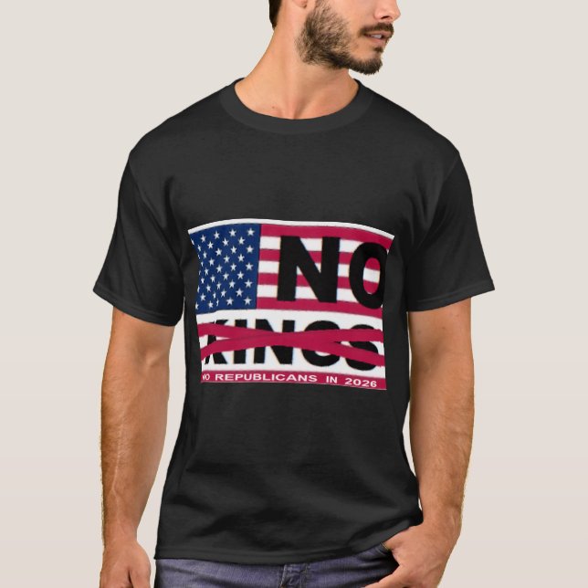 NO KINGS T-Shirt (Front)