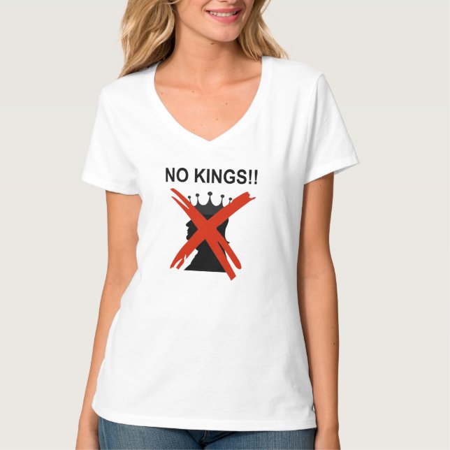 NO KINGS T-Shirt (Front)