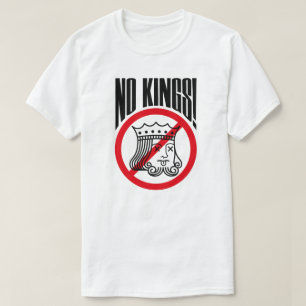 NO KINGS - Trump Protest - T-Shirt