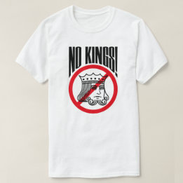 NO KINGS - Trump Protest - T-Shirt