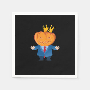 No Kings - Trumpkin Pumpkin Classic Napkin